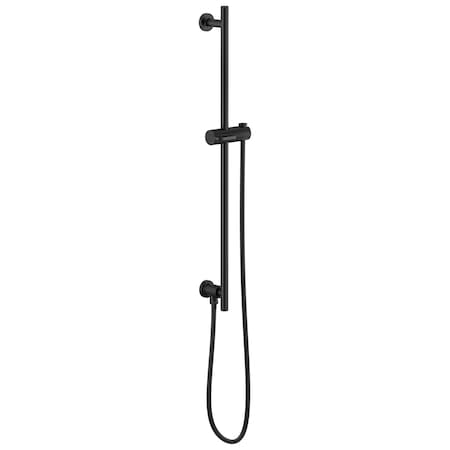 Brizo Universal Showering Linear Round Slide Bar With Hose 74792-BL